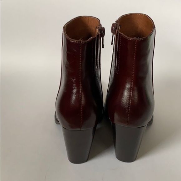 NEW Jeffrey Campbell Flynn Burgundy Boots Size 6 - Picture 7 of 15